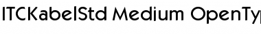 Download ITC Kabel Std Medium Font Title Preview