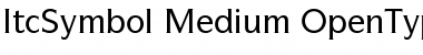 Download ITC Symbol Medium Font Title Preview