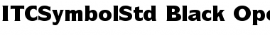 Download ITC Symbol Std Black Font Title Preview