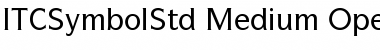 Download ITC Symbol Std Medium Font Title Preview