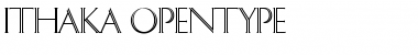 Download Ithaka Regular Font Title Preview