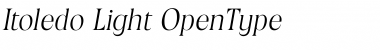 Download Itoledo Light Font Title Preview