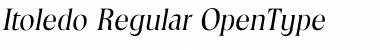 Download Itoledo Regular Font Title Preview