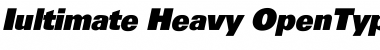 Download Iultimate Heavy Font Title Preview