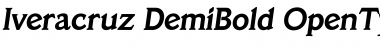 Download Iveracruz DemiBold Font Title Preview