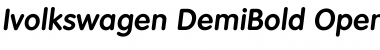 Download Ivolkswagen DemiBold Font Title Preview