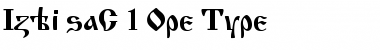 Download IzhitsaC Regular Font Title Preview