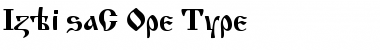 Download IzhitsaC Regular Font Title Preview