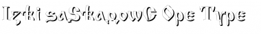 Download IzhitsaShadowC Regular Font Title Preview