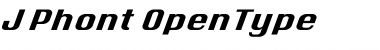 Download J-Phont Regular Font Title Preview