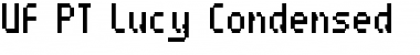 Download UF PT Lucy Condensed Regular Font Title Preview