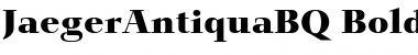 Download Jaeger-Antiqua BQ Regular Font