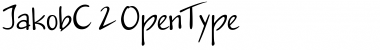 Download JakobC Regular Font Title Preview