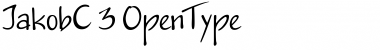 Download JakobC Regular Font Title Preview