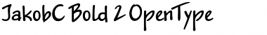 Download JakobC Bold Font Title Preview