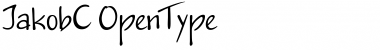 Download JakobC Regular Font Title Preview
