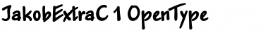 Download JakobExtraC Regular Font Title Preview