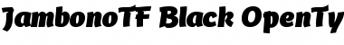 Download JambonoTF-Black Regular Font