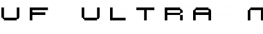 Download UF Ultra Menu Regular Font Title Preview