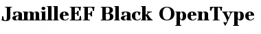 Download JamilleEF-Black Regular Font