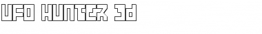 Download UFO Hunte 3D Regular Font Title Preview