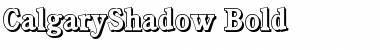Download CalgaryShadow Bold Font
