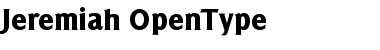 Download Jeremiah Regular Font Title Preview