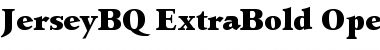 Download Jersey BQ Regular Font Title Preview