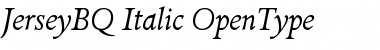Download Jersey BQ Regular Font Title Preview