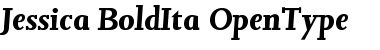 Download Jessica-BoldIta Regular Font Title Preview