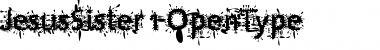 Download JesusSister Regular Font Title Preview