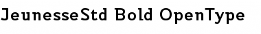 Download Jeunesse Std Bold Font Title Preview