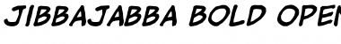 Download jibbajabba Bold Font Title Preview