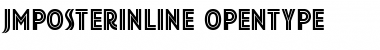 Download JMPosterInline Regular Font Title Preview