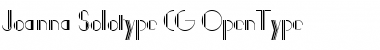 Download Joanna Solotype CG Regular Font Title Preview