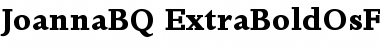 Download Joanna BQ Regular Font Title Preview