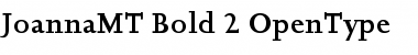 Download Joanna MT Bold Font Title Preview