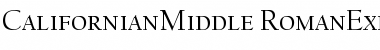 Download CalifornianMiddle Regular Font