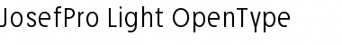 Download Josef Pro Light Font Title Preview
