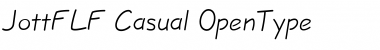 Download JottFLF Casual Font Title Preview
