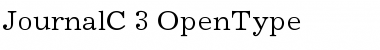 Download JournalC Regular Font Title Preview
