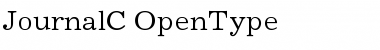 Download JournalC Regular Font Title Preview