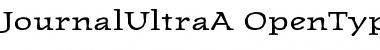 Download JournalUltra Ultra Font Title Preview