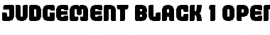 Download Judgement Regular Font Title Preview