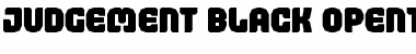 Download Judgement Black Font Title Preview