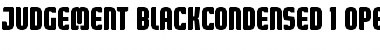 Download Judgement Regular Font Title Preview