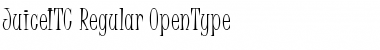 Download Juice ITC Regular Font Title Preview
