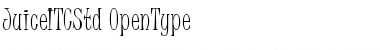Download Juice ITC Std Regular Font Title Preview