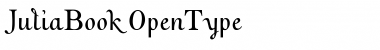 Download Julia Book Font Title Preview
