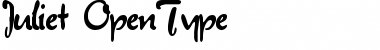 Download Juliet Regular Font Title Preview